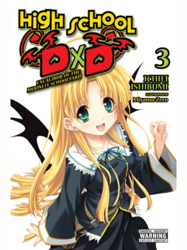 Képregény High School DxD Vol. 3 ENG
