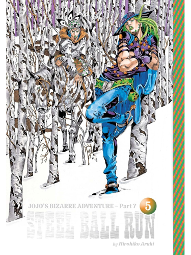 Képregény JoJo's Bizarre Adventure: Part 7- Steel Ball Run 5 ENG