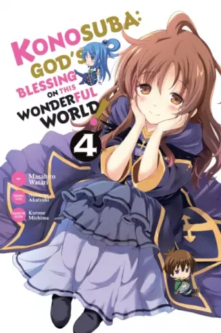 Képregény Konosuba: God's Blessing on This Wonderful World! Vol. 4 ENG - Japán