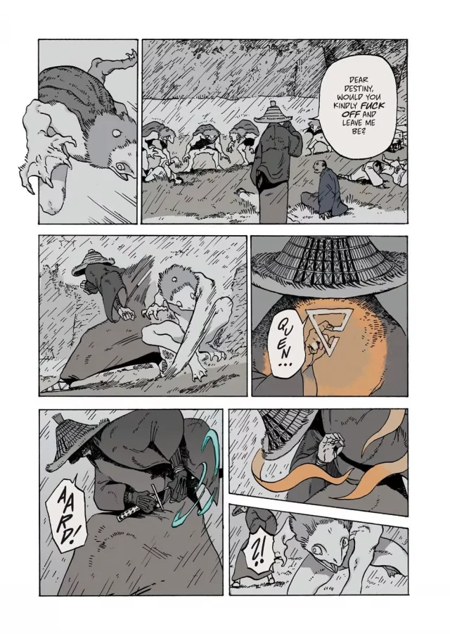 Komiks Zaklínač: Ronin EN