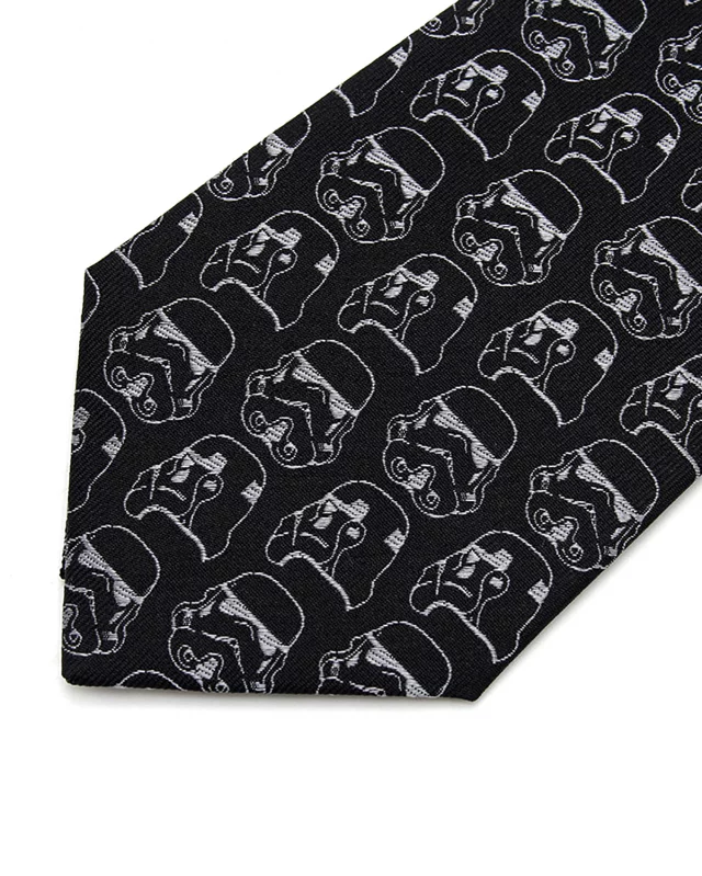Kravata Star Wars - Stormtrooper helmets