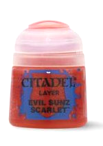 Citadel Layer Paint (Evil Sunz Scarlet) -  fedő festék, piros