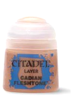 Citadel Layer Paint (Cadian Fleshtone) - fedő színe, narancssárga