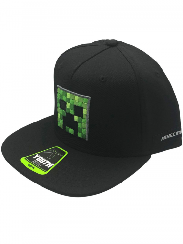 Gyerek siptes sapka Minecraft - Creeper arc / Creeper Face