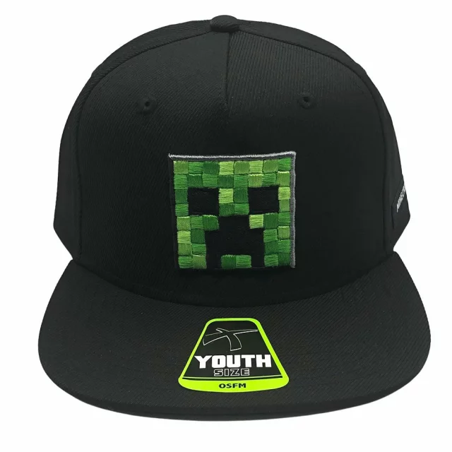 Gyerek siptes sapka Minecraft - Creeper arc / Creeper Face