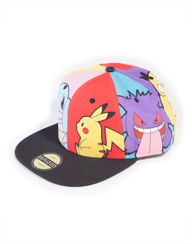 Pokémon siltes sapka - Multi Pop Art