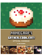 Szakácskönyv Minecraft - Gather, Cook, Eat! Official Cookbook