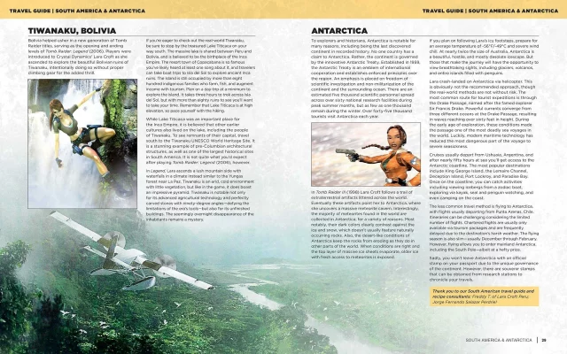 Kuchařka Tomb Raider - The Official Cookbook and Travel Guide