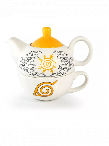 Tea szett Naruto Shipuden - Konoha Tea Set (teáskanna + bögre)