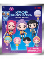 Táskacsipesz KPop Demon Hunters - Blind Box Series 1 (véletlenszerű kiválasztás)