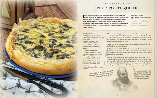 Kuchařka God of War - The Official Cookbook of the Nine Realms