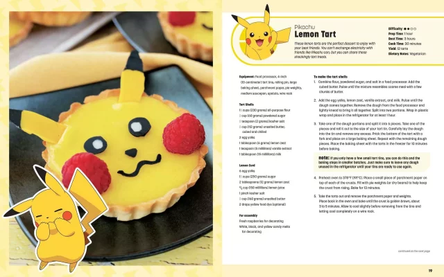 Kuchařka Pokémon - My Pokémon Cookbook: Delicious Recipes Inspired by Pikachu and Friends