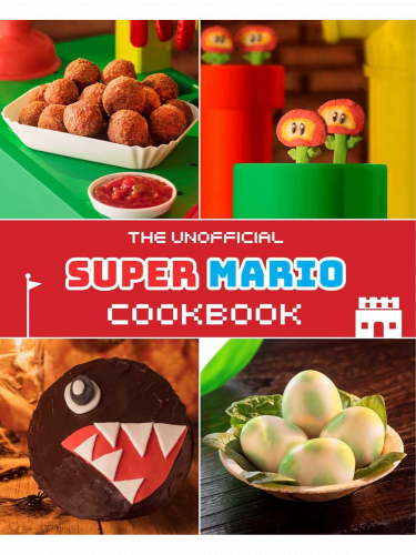 Szakácskönyv The Unofficial Super Mario Cookbook ENG