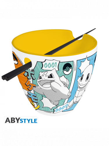 Ramenes tál Pokémon - Starters Manga