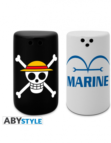 Só és bors tartó One Piece - Skull & Marine