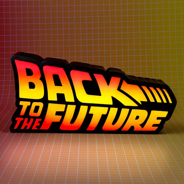 Lampička Back to the Future - Logo Light