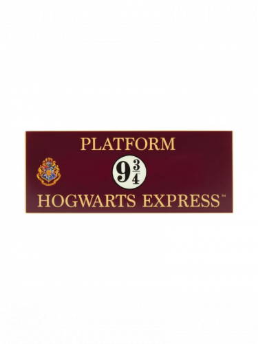 Lámpa Harry Potter - Platform 9 3/4 sign