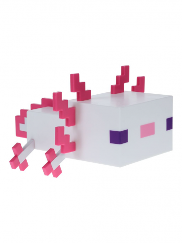 Lámpa Minecraft - Axolotl (21 cm)
