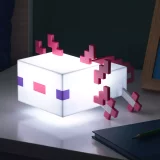 Lámpa Minecraft - Axolotl (21 cm)