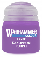 Warhammer Colour Layer Paint (Kakophoni Purple) – rétegező festék, lila