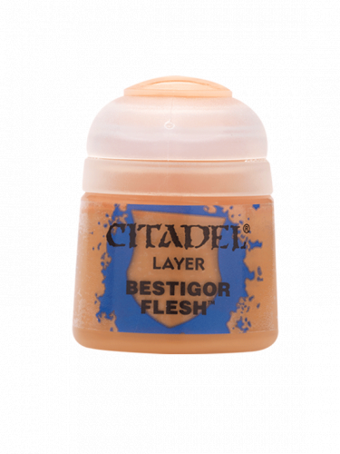 Citadel Layer Paint (Bestigor Flesh) – fedőfesték, barna
