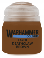 Warhammer Colour Layer Paint (Deathclaw Brown) - fedőfesték, barna