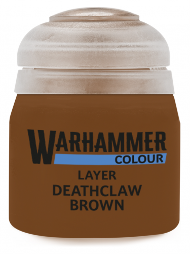 Warhammer Colour Layer Paint (Deathclaw Brown) - fedőfesték, barna