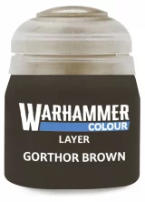 Citadel Layer Paint (Gorthor Brown) - fedőfesték, barna