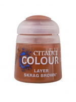 Citadel Layer Paint (Skrag Brown) – fedőfesték, barna
