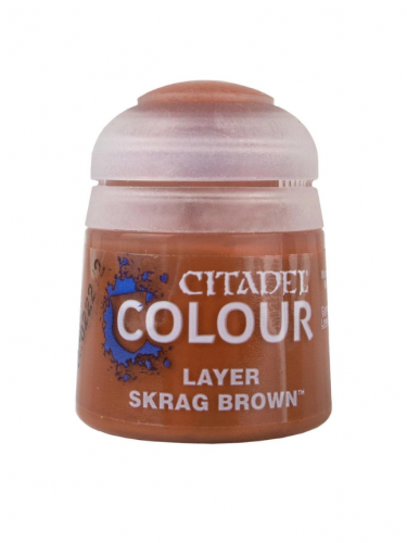 Citadel Layer Paint (Skrag Brown) – fedőfesték, barna