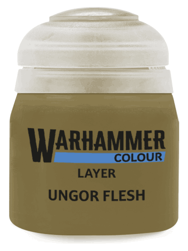 Warhammer Colour Layer Paint (Ungor Flesh) - fedőfesték, barna