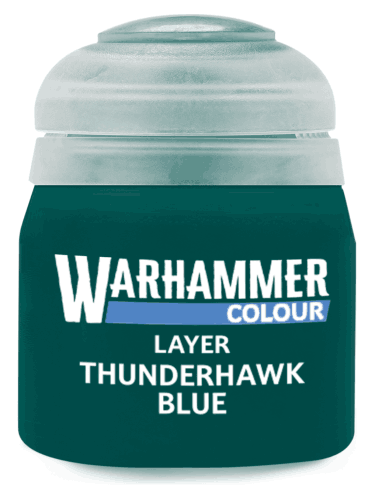 Warhammer Colour Layer Paint (Thunderhawk Blue) - fedőfesték, kék