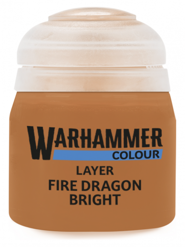 Warhammer Colour Layer Paint (Fire Dragon Bright) - borító színe, narancssárga