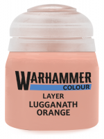 Warhammer Colour Layer Paint (Lugganath Orange) - borító színe narancssárga