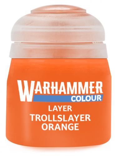 Warhammer Colour Layer Paint (Trollslayer Orange) - borító színe, narancssárga