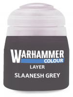 Warhammer Colour Layer Paint (Slaanesh Grey) – fedőfesték, szürke