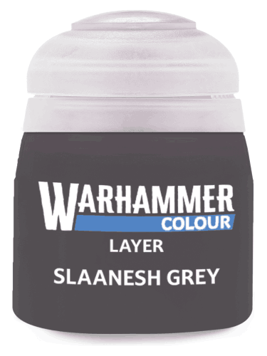 Warhammer Colour Layer Paint (Slaanesh Grey) – fedőfesték, szürke