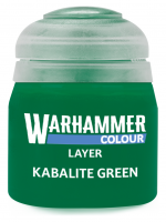 Citadel Layer Paint (Kabalite Green) - borító színe, zöld
