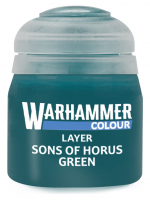 Warhammer Colour Layer Paint (Sons of Horus Green) – rétegező festék, zöld