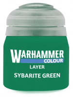 Citadel Layer Paint (Sybarite Green) - borító színe, zöld
