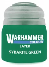 Citadel Layer Paint (Sybarite Green) - borító színe, zöld