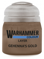 Warhammer Colour Layer Paint (Gehenna´s Gold) - borító színe, arany