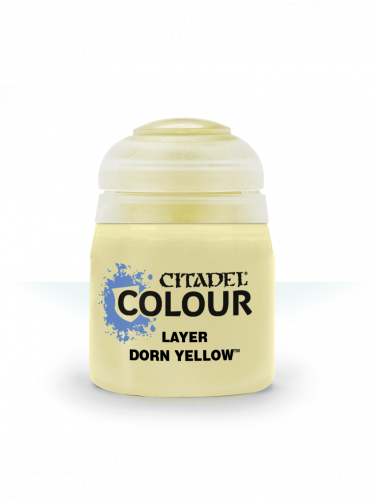 Citadel Layer Paint (Dorn Yellow) – fedőfesték, sárga 