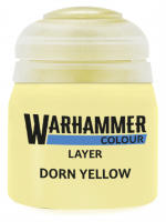 Warhammer Colour Layer Paint (Dorn Yellow) – fedőfesték, sárga 