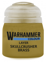 Warhammer Colour Layer Paint (Skullcrusher Brass) - fedőfesték