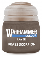 Warhammer Colour Layer Paint (Brass Scorpion) - fedőfesték, barna