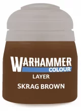 Warhammer Colour Layer Paint (Skrag Brown) – fedőfesték, barna