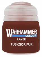 Warhammer Colour Layer Paint (Tuskgor Fur) - borító színe barna