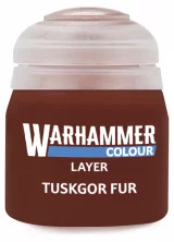 Warhammer Colour Layer Paint (Tuskgor Fur) - borító színe barna