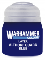 Warhammer Colour Layer Paint (Altdorf Guard Blue) - borító színe, kék